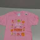 Trick Or Three Halloween Theme 3rd Birthday Boy 3 Yrs Old T-Shirt