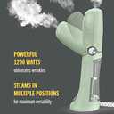 Conair Handheld Garment Steamer for Clothes - Power Steam: Small Size, Big Power - Great for Home, Office, or Travel with Dual Voltage for Worldwide Use, Mint Green