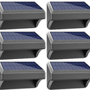 Solar Fence Lights Outdoor, Ultra-Bright 90LM Fence Lights Solar Powered, 9 RGB Color Modes, IP65 Waterproof, 12H Dusk to Dawn Glow for Pool/Deck/Patio/Wall/Backyard - 15 Pack, Black