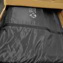KoolerThings Baby Bassinet, Bedside Sleeper for Baby, Easy Folding Portable Crib with Storage Basket for Newborn, Bedside Bassinet, Comfy Mattress/Travel Bag Included (Bassinet) (White & Gold)
