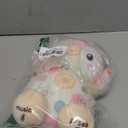 Baby Toys 0-6 Months,Musical Plush Stuffed Animal with Rattles & Crinkle Paper,Hanging Ring for Sensory Play,Tummy Time Toys for 0-12 Months Girls, Baby Girl Gift (Pink)