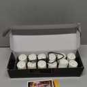 PChero Rechargeable Flameless Candles with Remote Timer & Charging Base, 12 Pack 9 Color Changing Tea Lights Battery Operated, LED Votive Candles for Halloween Pumpkin Christmas Party Home Decor