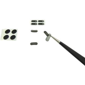 Earphone Mesh Filter for Airpords Pro Repair Parts Replacement Dustproof Filter Tool Set 2 Pairs with Anti Static Stainless Steel Tweezer