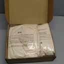 Wokceer Wedding Arch Backdrop Cover (7.2FT, 6.6FT, 6FT) Set of 3 Spandex Fitted Beige Arch Covers Round Top Chiara Arches Covers Stretchy Backdrop for Birthday Party Ceremony Banquet Decor