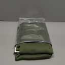 1200D Thicken Waterproof Canvas Fabric by The Yard 58" W Water-Resistant Polyester Fabric Heavy Duty Outdoor Upholstery Material for Chair Patio Cushion Furniture Cover Sewing DIY, 1 Yard Army Green