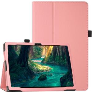 Caweet Case for Onn. 10.4" Tablet Pro 2023 Model: 100110603 - Premium Leather Folio Protective Stand Cover with Pencil Holder, Pink
