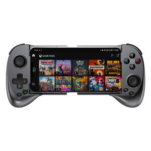 ShanWan Mobile Game Controller for iphone/Android with PHONE CASE Support, Bluetooth Wireless Gamepad - PS Remote Play, Xbox Cloud, Steam Link, GeForce NOW, MFi Arcade Games-Long Battery Life (Silver)