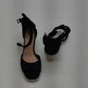 Black Wedge Sandals 8,5