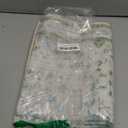 Washable Boho Bathroom Rug 2x3 - Small Throw Area Rugs for Powder Room, Laundry, Kitchen, Blue and Green Oushak Modern Eclectic Geometric Floral Pastel Decor, Low Pile Non-Slip Stain Resistant