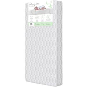Dream On Me Cozy Cloud 2-in-1 Crib Mattress, Dual-Sided for Infants & Toddlers, Waterproof Cover, GREENGUARD Gold Certified, Fits Full Size Crib & Toddler Bed, 52 x 28 x 5