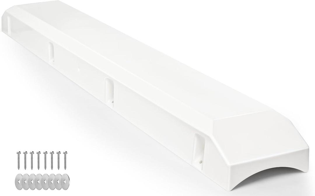 48 Inch Boat Dock Bumpers for Edge/Piling,Dock Bumpers for Post/Piling/Pylon/Straight Edge,Dock Fender Bumper Guards for Horizontal Deck,Vertical Poles,Marine-Grade Pads with Screws