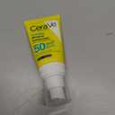 CeraVe Invisible Mineral Sunscreen SPF 50, Face Sunscreen for Sensitive Skin With Zinc Oxide & Titanium Dioxide, Vitamin E + Niacinamide + Ceramides, Oil Free, Travel Size 1.62 oz