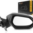 For Toyota Prius Door Mirror 2016-2022 Passenger Side | Power | Heated | w/Textured Base | Replacement For TO1321354 | 87910-47410