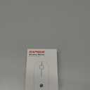 RAPIQUE Bluetooth Wireless Mouse - (BT5.1+USB) Slim Dual Mode Computer Mice with Quiet Click, Low Power, and 1600 DPI, Portable Cordless for MacBook, Laptop, iPad Pro/Air, Chromebook (White)