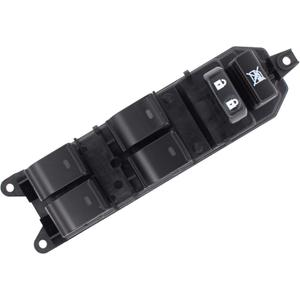 NewYall Front Driver Side Power Window Switch for Toyota Camry 2009-2011, Land Cruiser 2008-2015, Prius 2010-2015, Venza 2009-2015, Lexus CT200h 2011-2014 Without Auto Up Down