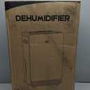 4500 Sq. Ft Dehumidifier for Basement Quilt Compressor Dehumidifiers for Home with Drain Hose, Energy Efficient, Intelligent Humidity Control, Dehumidifier for Bathroom, Bedroom, Office