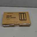 Solar Lights Outdoor, Solar Powered Flood Lights Weatherproof, Dusk to Dawn Led Solar Security Wall Lights with 16.4Ft Cable for Outside Garden, Garage, Landscape 2 Pack