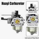 HUAYI Carburetor Fits Kohler SH265 SH255 SH270 6.5 HP Series 3000 196cc Engine 18 853 16-S,18 853 05-S,18 853 06-S,18 853 12-S