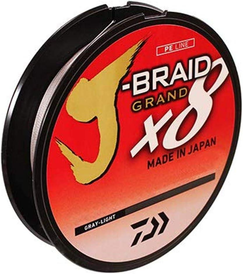Daiwa J-Braid Grand 8 X 300 YDS Filler Spool (GRAY LIGHT)