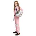 Spooktacular Creations Halloween Astronaut Costume for Kids, Unisex Blue Astronaut Outfit Set with Helmet, Toddler Pilot Jumpsuit for Halloween Costume Dress-Up Party (Small, 5-7 yrs)