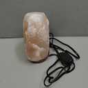 WBM LLC Himalayan Glow Natural Pink Salt Lamp, Crystal Salt Lamp Night Light with (ETL Certified) Brightness Control Dimmer Switch, Wooden Base & Salt Lamps Bulb | 6-8 LBS, Model Number: 1001
