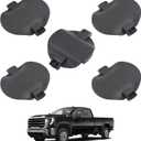 5pcs Platform Hitch 5th Wheel Mount Covers Compatible with 2020-2024 GMC Sierra 2500HD 3500HD Chevrolet Silverado 2500HD 3500HD Replaces MTG84756187 MTG84756188