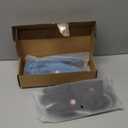 2 Pairs Heated Gloves USB Electric Touchscreen Heated Glove Liners Unisex Washable Winter Hand Protectors with 3 Temperature Adjustment for Indoor Home (Wide, Black, Sky Blue)