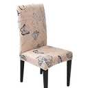 HZDHCLH Butterfly Chair Covers for Dining Room Set of 4,Stretch Spandex Parsons Chair Slipcover 4 Pack, Washable Anti-dust Chair Seat Cover for Kitchen,Wedding,Party