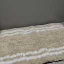 Bathroom Rug Non-Slip Machine Washable 20" x 30", Super Absorbent and Quick Dry Shaggy Microfiber Bath Mat, Extra Soft and Plush Bath Rug for Bathtub, Shower, and Sink, Beige