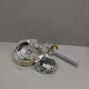 1-Light Gold Pendant Light Fixtures,Mini Crystal Chandelier for Entyway Bedroom Dimmable Pendant Light Kitchen Island 5W