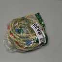12 Pack Sisal Rope Ring Toss Game Replacement Parts for Adults and Kids, Outdoor Toss Rings for Agility Practice and Speed Game and Yard Games and Lawn Games for Party (3 Colors-Red Green Blue)