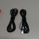 60W USB C to USB C Cable (2-Pack 6.6FT), Right Angle Fast Charging USB A to USB C Charger Cable Compatible with iPhone15 Pro Max/Plus/MacBook Air/Samsung S25 Ultra/S22 Note 20