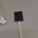HINZIC 7 Pcs 2 Inch Foam Paint Brushes Black Sponge Brushes Wood Handle for Painting Varnishes DIY Craft Projects