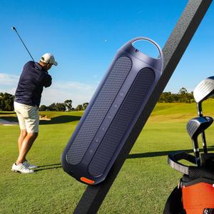 Magnetic Golf Bluetooth Speaker, 30W Golf Speakers Outdoor Portable Wireless Speakers IPX6 Waterproof with LED RGB Lights 30H Playtime Deep Bass for Golf Cart Gifts, Accessories, Beach, Hiking, Party