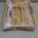 SMIRLY Silverware Drawer Organizer  Bamboo Kitchen Drawer Organizer, Adjustable Utensil Holder and Cutlery Tray, Drawer Dividers for Flatware and Kitchen Utensils | Adjustable, Drawer Dividers, Flatware, Kitchen Utensils (8 Slot, Natural)