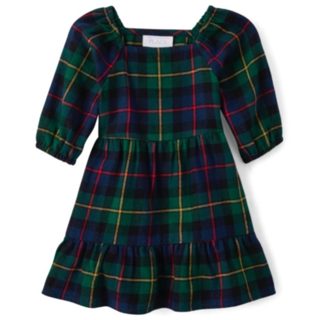 The Children's Place girls Long Sleeve Casual Dresses, XL