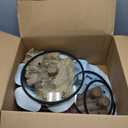 CAROTE Nonstick Pots and Pans, Induction Cookware Set Kitchen Cooking Sets, Non Stick w/Frying Pan (PFOS, PFOA Free), Black, 16pcs