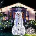 8 Pack Battery Operated String Lights 16.4 ft Fairy Lights 50 LED with Auto Timer Dark Green Copper Wire Twinkle for Indoor Outdoor Christmas Trees Wreath Decoration Patio Bedroom (White)