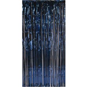 Beistle 1-Ply Tinsel Foil Fringe Curtain Photo Booth Backdrop, Birthday Party Decorations, Wedding Reception, Baby Shower Celebration, Graduation Supplies