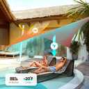 Quictent 20x26ft Sun Shade Sail for Patio, 185GSM Heavy Duty Rectangular Outdoor Sunshades UV Block Outside Canopy Cover for Backyard