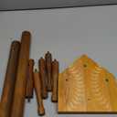 Wooden Baseball or Softball Drip Necklace Organizer Holder, Championship Sports Ring Display Holder, Baseball or Softball Drip Gift