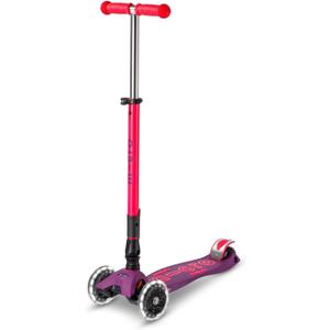 Micro Kickboard | Maxi Foldable LED Kids Scooter for Ages 5-12 | Children