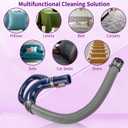 For Shark Vacuum Hose Replacement Shark Navigator Lift Away Vacuum Hose NV360 NV350 NV351 NV352 NV355 NV356 NV357 NV358 NV370 UV541 NV390 NV391 NV392 CU520 Replacement Part 207FFJ360 113FFJ, Blue