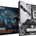 GIGABYTE H810M Gaming WIFI6 Intel Core Ultra (Series 2) LGA 1851 Motherboard, mATX, DDR5, 1x M.2, PCIe 5.0, USB-C, WIFI6, 2.5GbE LAN, EZ-Latch
