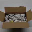 addlon 48 FT Outdoor String Lights Commercial Grade Weatherproof, 18 Edison Vintage Bulbs, 15 Hanging Socketsand 3 Spare Bulbs, ETL Listed Decorative Cafe Patio Lights for Bistro Garden, White