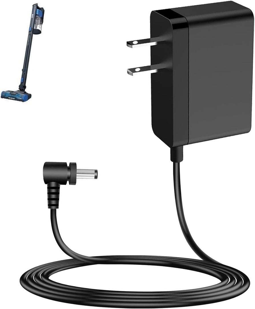 Charger for Shark IZ500 Series - Power Adapter Replacement IZ530 IZ531H IZ540 IZ541H IZ560 IZ563H Pro Cordless Vacuum Supply Cord (Black)