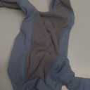 SUNFURA Hair Sticky Cat Clothes, Cat Sweater for Cats Only, 4-Legged Fleece Sweaters Kitten Pajamas Reduce Shedding Fur, Warm Pullover Shirts for Cats, Blue XL