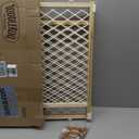 Toddleroo by North States - Diamond Mesh Wooden Baby Gate: Pressure Mounted Baby Gate for Doorways - Adjustable 26.5 to 42 Inches Wide - 23 Inches Tall