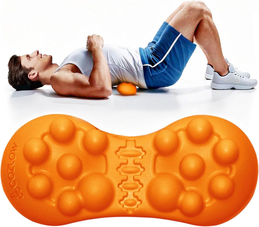 COZLOW Hip Massager for Psoas Release (Extra Firm), Sciatica & Piriformis Syndrome Pain Relief, Trigger Point Massage Tool for Hip & Lower Back Pain