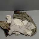 4 Pcs Rey Costume for Girls Halloween Deluxe Jumpsuit Kids Cosplay Outfits with Belt Bracer Accessories Set (Medium(6-8 Years))